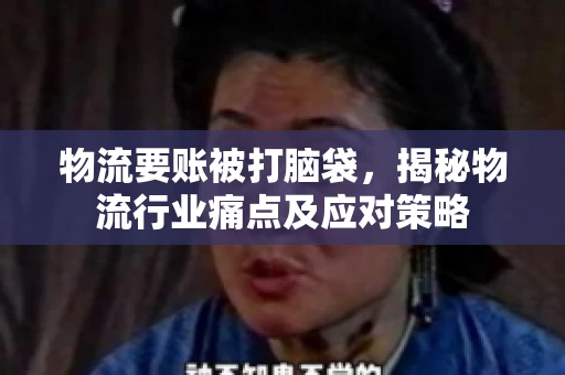 物流要账被打脑袋，揭秘物流行业痛点及应对策略