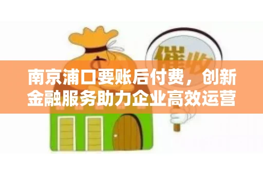 南京浦口要账后付费，创新金融服务助力企业高效运营