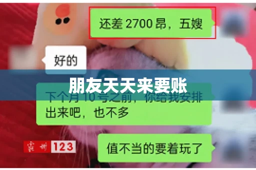 朋友天天来要账