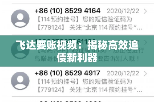 飞达要账视频：揭秘高效追债新利器
