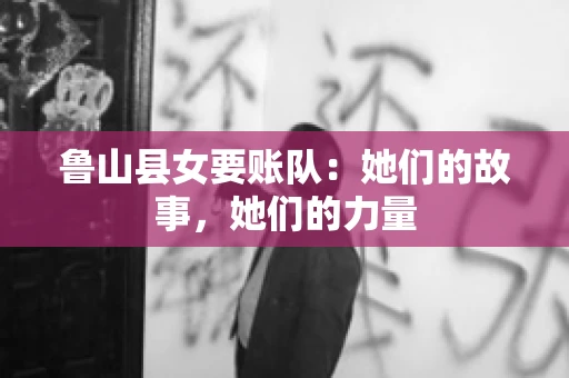 鲁山县女要账队：她们的故事，她们的力量