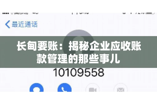 长甸要账：揭秘企业应收账款管理的那些事儿