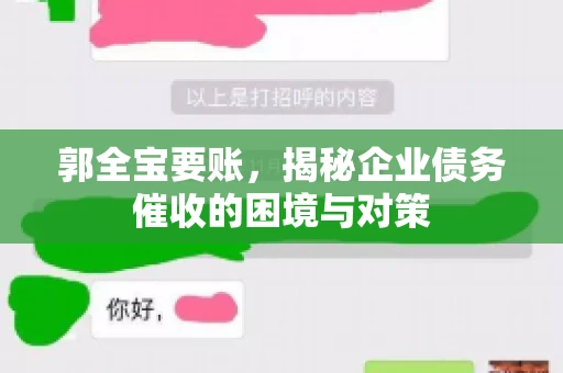 郭全宝要账，揭秘企业债务催收的困境与对策