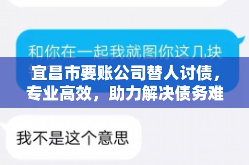 宜昌市要账公司替人讨债，专业高效，助力解决债务难题